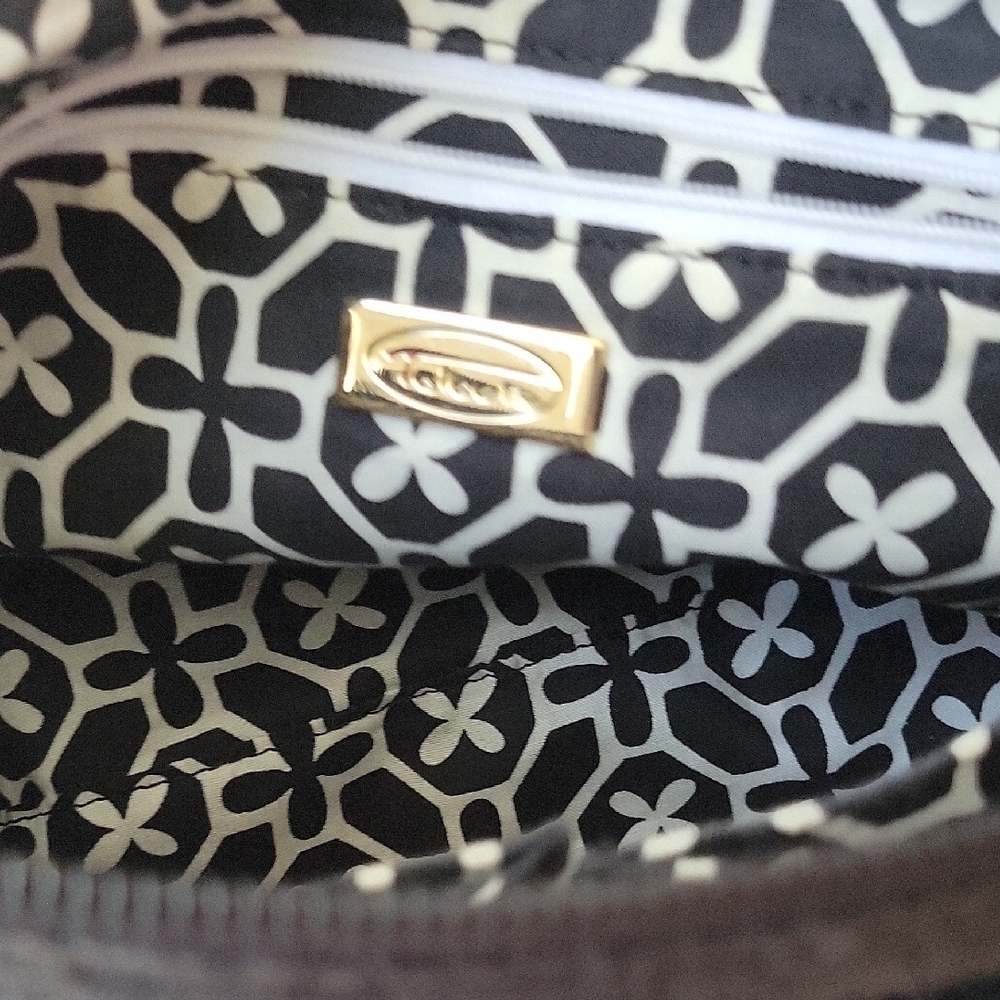 Talbots Straw Black Shoulder Bag - Picture 5 of 6